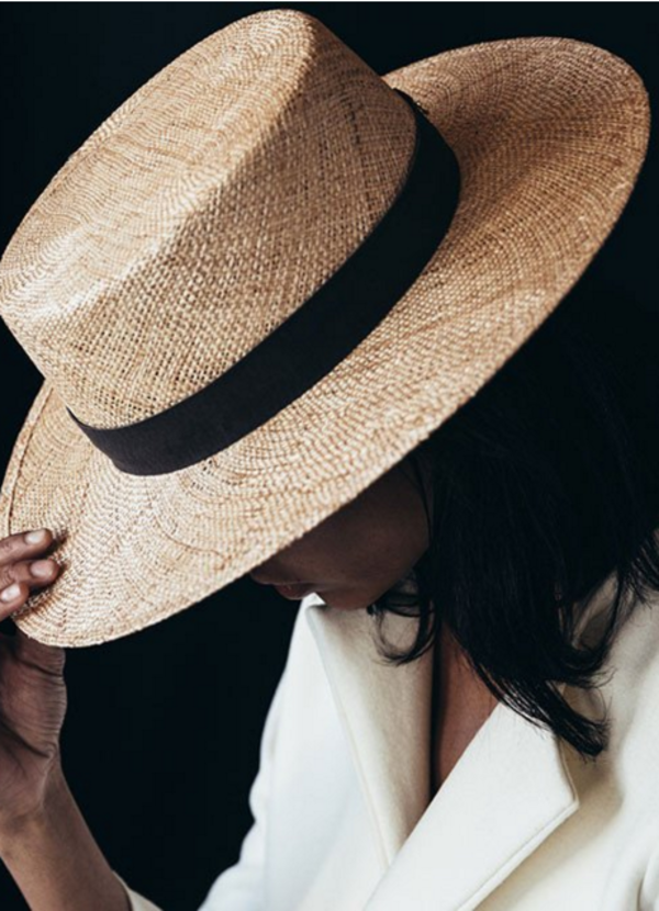 Janessa Leone Jade Natural Hat-Sold Out | Garmentory display picture 1