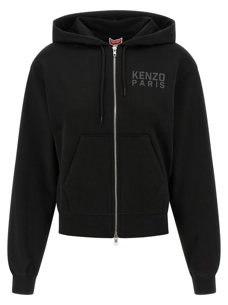 KENZO｜HOOD/ZIP-UP (FE6 5SW219 4MB 99J) Kenzo - Full zip hoodie black - The Corner
