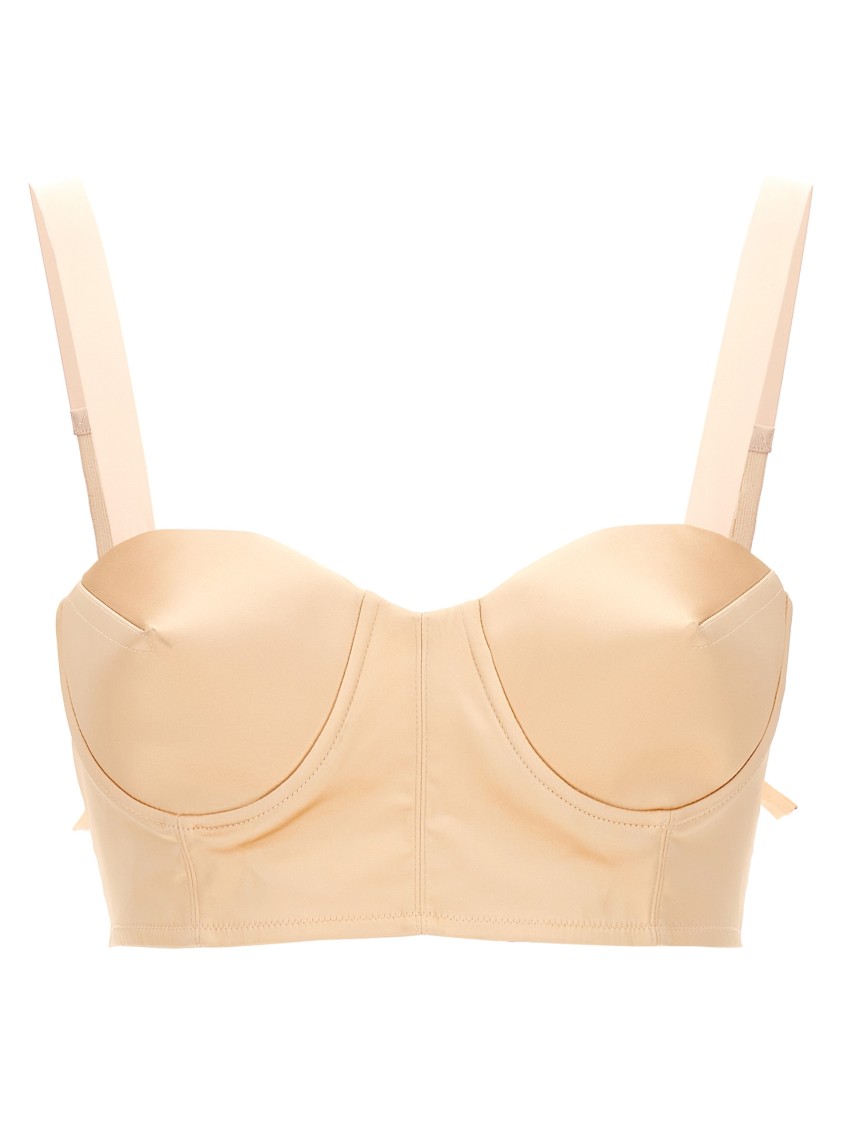 インナー・ルームウェアその他 Maison Margiela Toe cup bra Maison Margiela Pointed Cup Bra - Neutrals | Garmentory