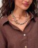 Clare V. Checker Shell Necklace - Thumbnail 2