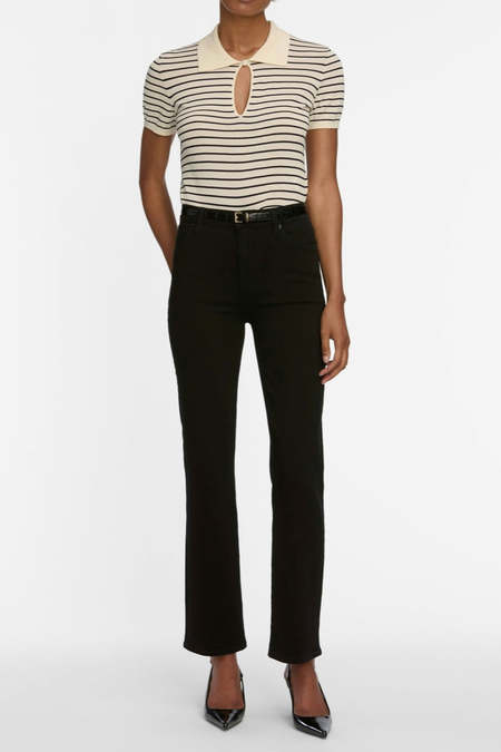 パンツ AGOLDE Merrell Slim Fit Denim Pants Black A9021C1372AXI A902 AGOLDE Merrel Mid Rise Straight in Axis - Bliss Boutiques