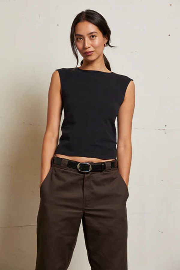 Perfect White Tee Elanor 90's Muscle Tee