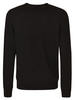 Fred Perry Classic Crewneck Jumper - Black - Thumbnail 2