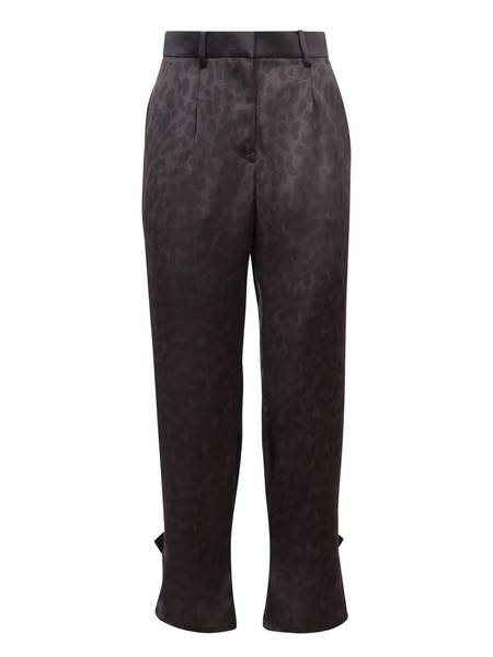 sacai Wool Wide-leg Pant - Black | Garmentory