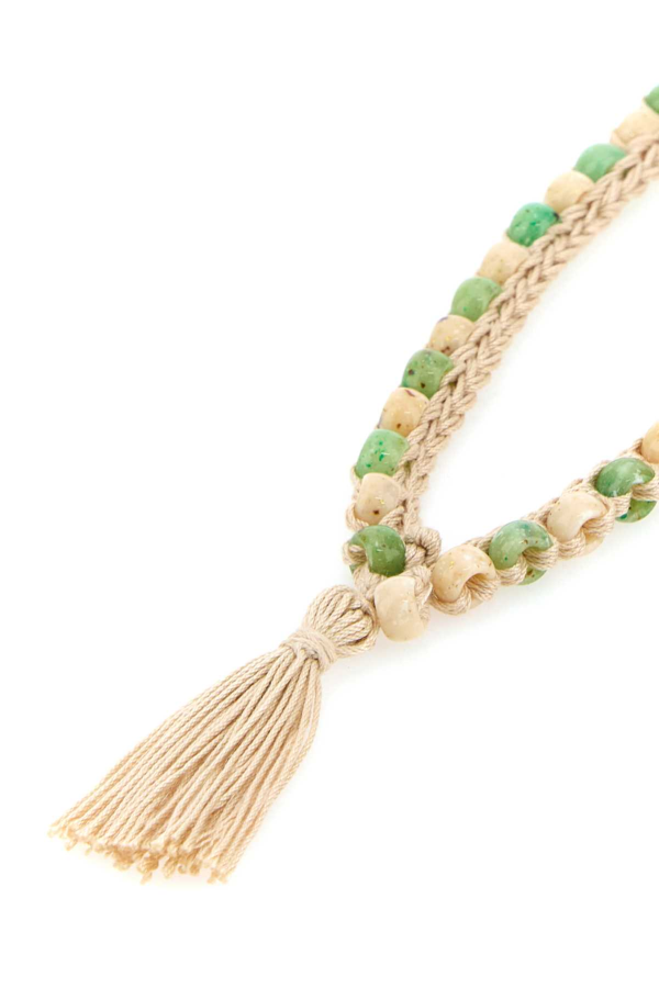 Alanui Embellished Crochet Necklace - 0355