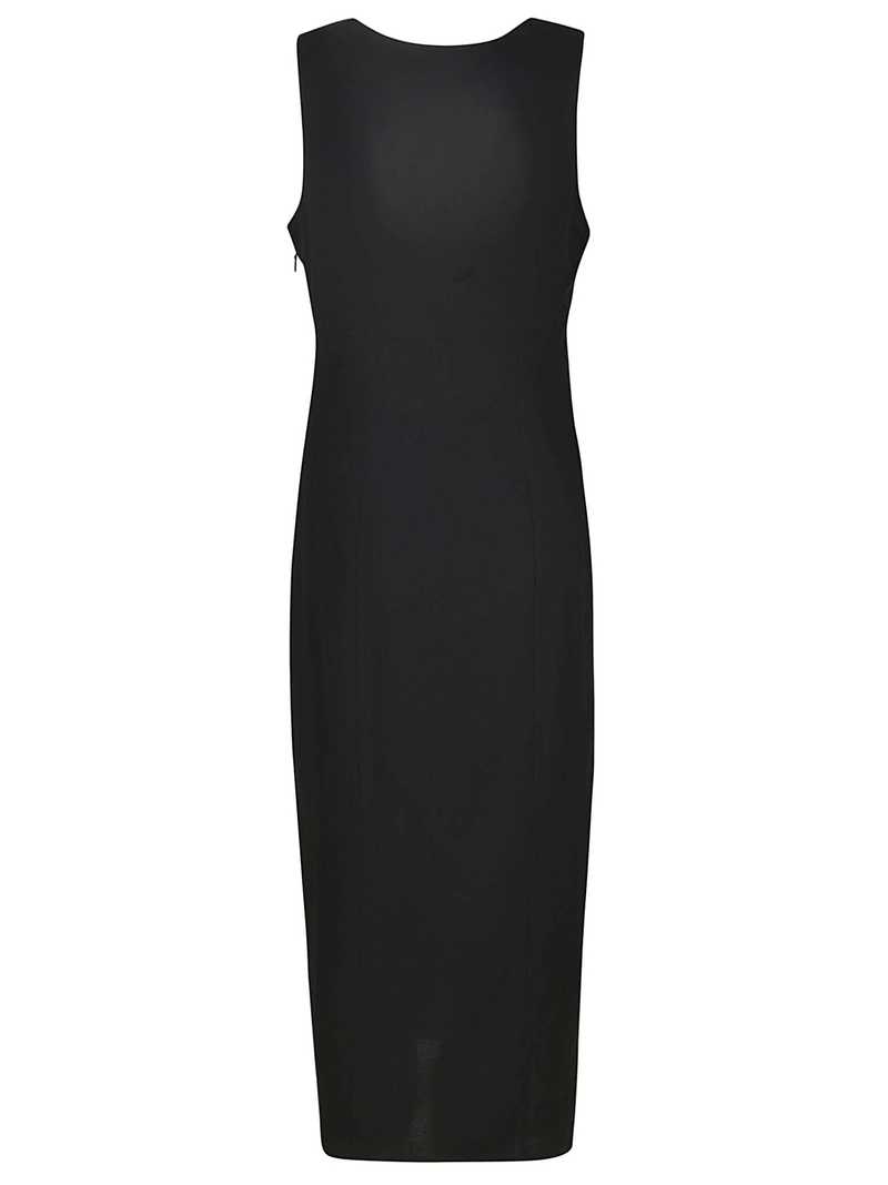 オールインワン・サロペット Patou Black Viscose Seersucker Short Dress Patou Black Viscose Seersucker Short Dress | ModeSens
