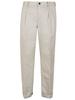 Incotex Straight Leg Trousers - Gray - Thumbnail 1