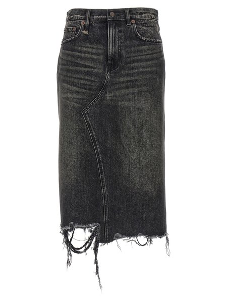 R13 Jesse Skirt - Clinton Blue | Garmentory