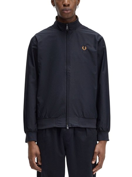 Fred Perry x Miles Kane Liberty Print Trim Mac - Black