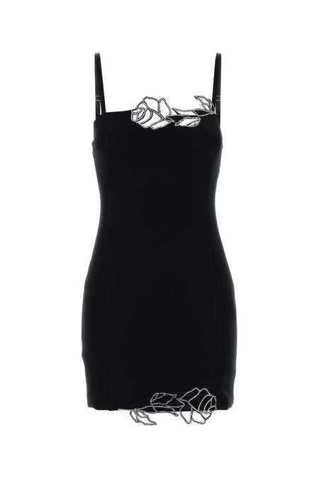 Blumarine Stretch Jersey Dress - Black | Garmentory