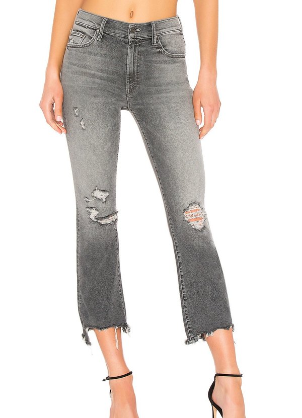 Mother Denim Insider Crop Step Chew - Scene Of The Crime Mother Denim Insider Crop Step Chew - Scene Of The Crime
