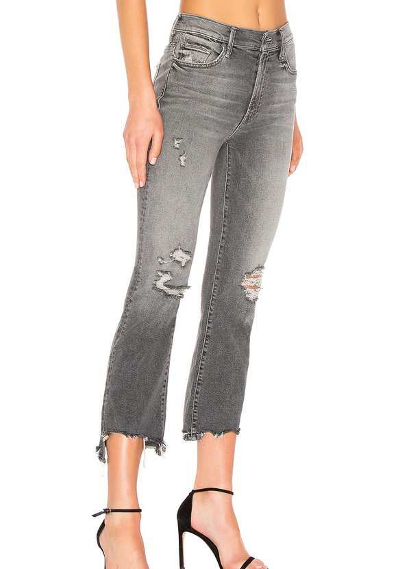 Mother Denim Insider Crop Step Chew - Scene Of The Crime Mother Denim Insider Crop Step Chew - Scene Of The Crime