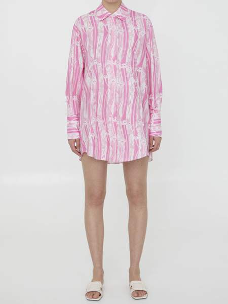 Patou Scarf Draped Dress | Garmentory