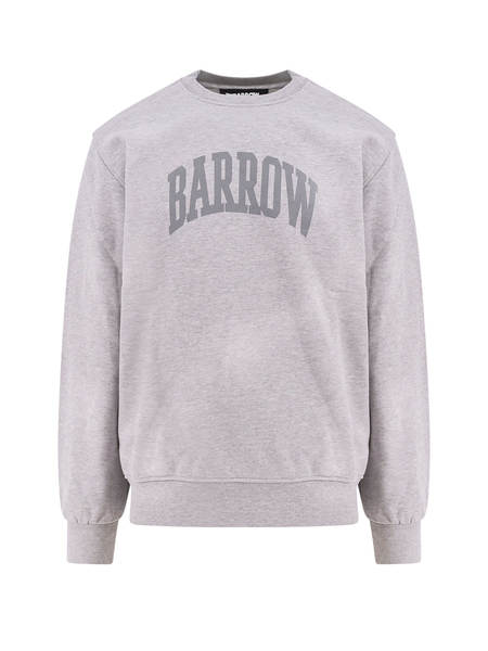 スウェット・トレーナー BARROW Cotton sweatshirt with logo on the front Nero Cotton logo sweatshirt Barrow for kids - buy in the official