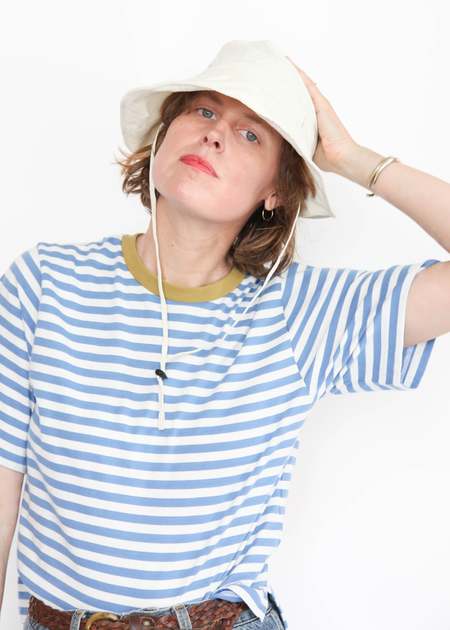 Butter Goods Web Denim Bucket Hat - Washed Indigo | Garmentory