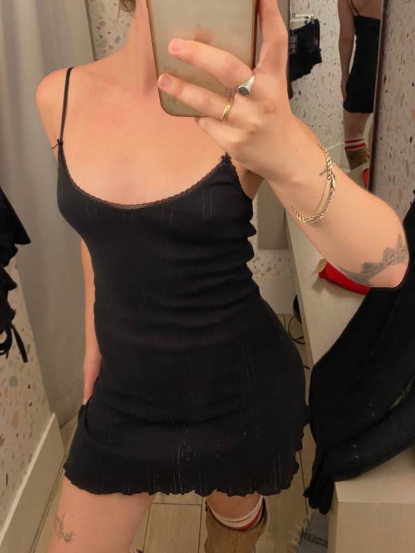 Cou Cou Intimates The Cami Slip Dress - Black