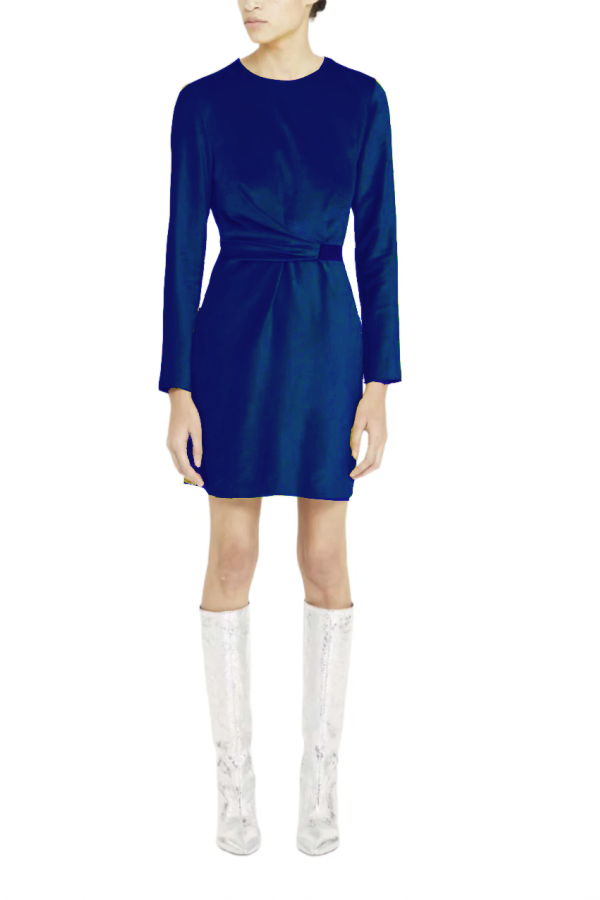 Tela Robina Dress - Blue