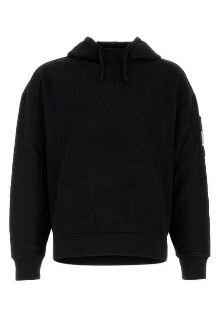 C.P. COMPANY Polar Fleece Utility Hoodie sweater - Stone