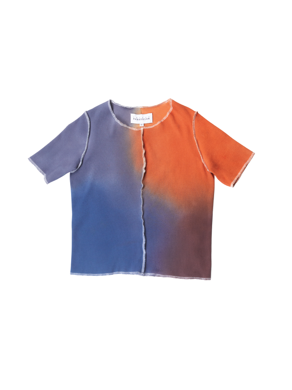 MAISON MARKOSIAN Pluto Gradient Meridian Tee