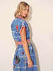 Carolina K Valerie Kaftan - Picnic Blue - Thumbnail 3