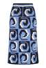 Carolina K Waves Skirt - Cerulean - Thumbnail 4