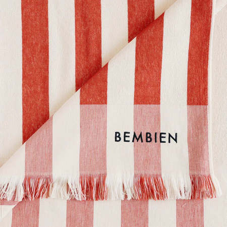 【関税&送料込】Kenzo Red Terry Fabric Beach Towel KENZO Red Terry Fabric Beach Towel | italist | REVERSIBLE