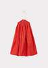KIDS Caramel Agave Miracle Weave Cotton Dress - Poppy Red - Thumbnail 4