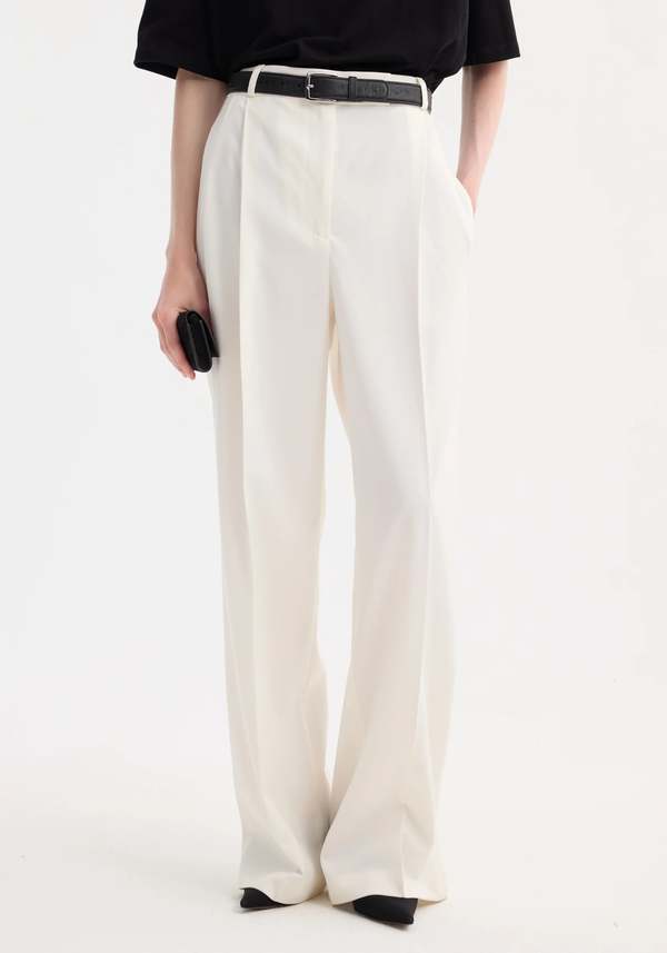 Rhe Mid-Waist Tailored Trousers