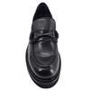 Madison Maison Chunky Lug Sole Loafer - Black - Thumbnail 4
