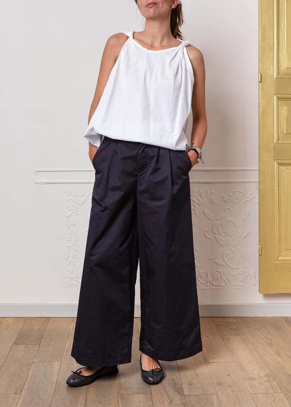 Gallego Desportes Twisted Top - Nude