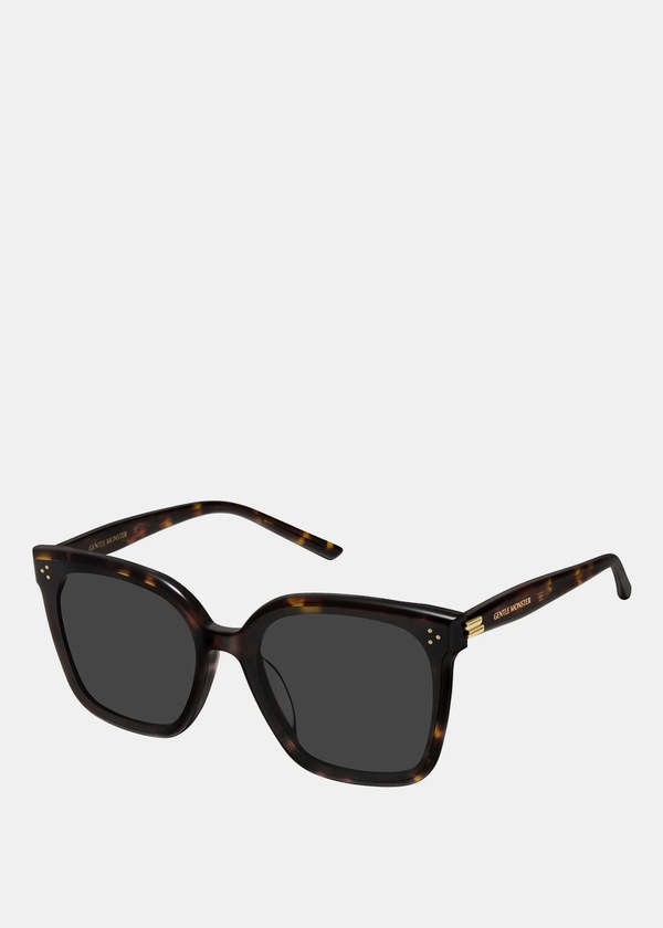 Gentle Monster New Her-T1 Sunglasses - Black | Garmentory