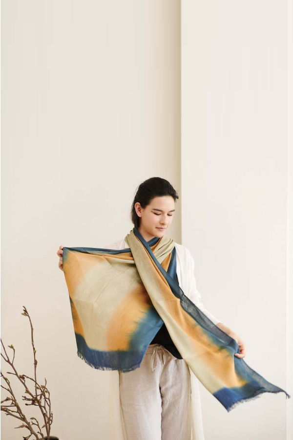 Variously Oceana Scarf - Beige