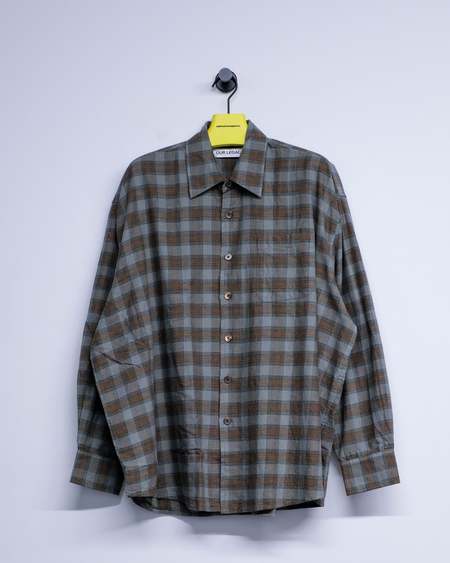 OUR LEGACY｜ (Big Longsleeve Antique Coating Band Jersey Our Legacy - Big Longsleeve Antique Coating Band Jersey