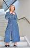 NINE IN THE MORNING Lonora Long Denim Dress - Denim - Thumbnail 1