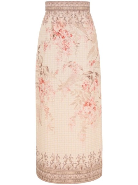 ワンピース ZIMMERMANN Women Mid Skirts 5146DSS253 CREPA Beige Zimmermann Skirts | Garmentory