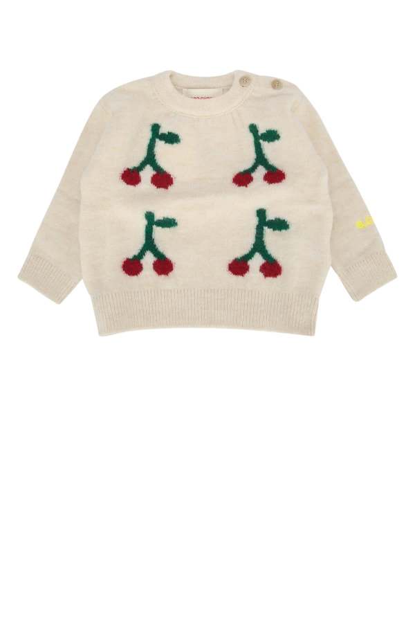 Bobo Choses Baby Cherry Jumper - White