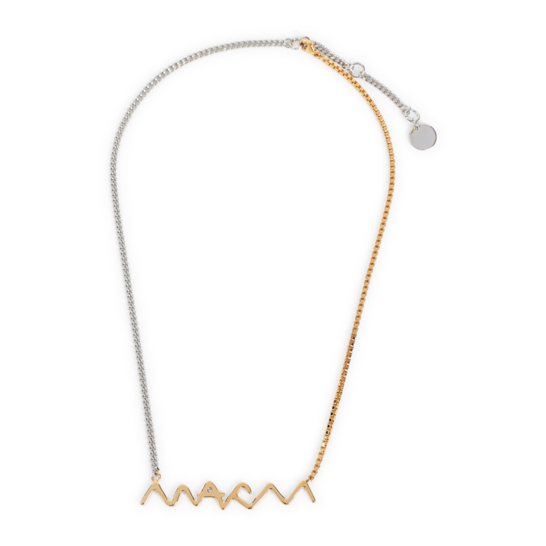 ネックレス・ペンダント Marni Playful Gold And Silver Chain Necklace Marni Playful Chain Necklace - Gold/Silver | Garmentory