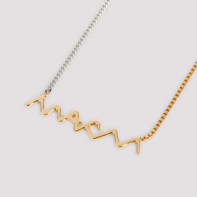 ネックレス・ペンダント Marni Playful Gold And Silver Chain Necklace Marni Playful Chain Necklace - Gold/Silver | Garmentory