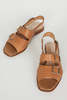 "INTENTIONALLY __________." Jiji Sandal - Black/Tan - Thumbnail 3