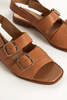 "INTENTIONALLY __________." Jiji Sandal - Black/Tan - Thumbnail 4