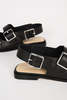 "INTENTIONALLY __________." Jiji Sandal - Black/Tan - Thumbnail 9