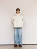 JW ANDERSON Ivory Nylon Oversized Quilted Jacket - Thumbnail 9