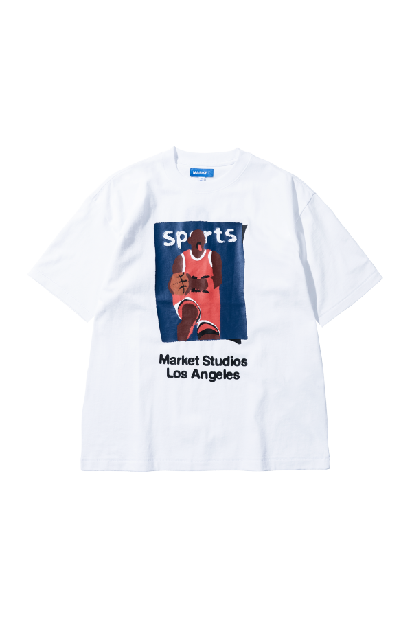 MARKET Illustrated Basketball T-Shirt