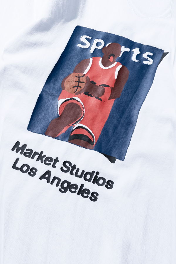 MARKET Illustrated Basketball T-Shirt