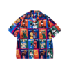 MARKET Illustrated SS Button Up Shirt - Multi - Thumbnail 1