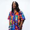 MARKET Illustrated SS Button Up Shirt - Multi - Thumbnail 4