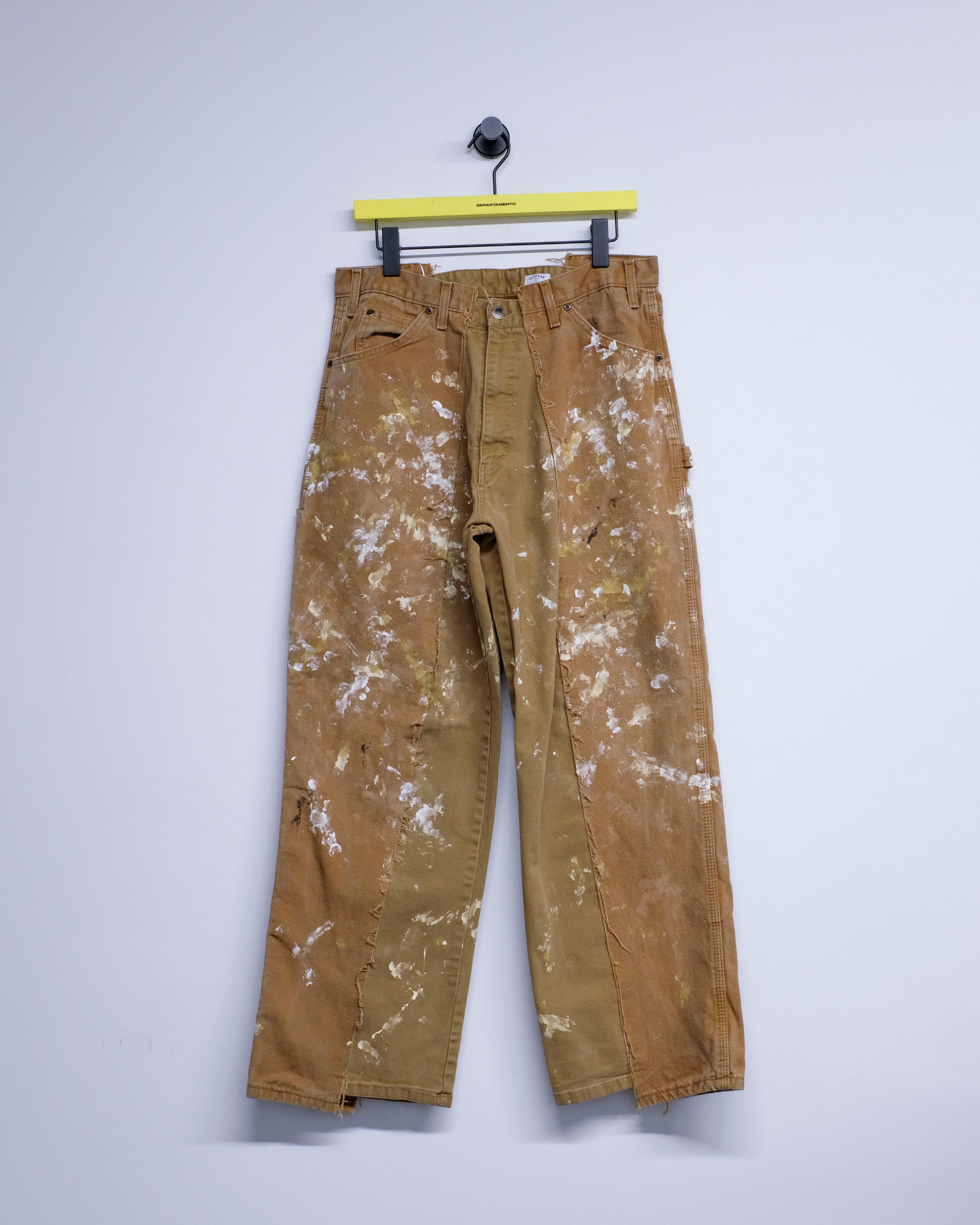 【vintage】WORK DUCK WIDE PANTS Bronson 1873 Duck Canvas Work Pants Vintage Workpants High