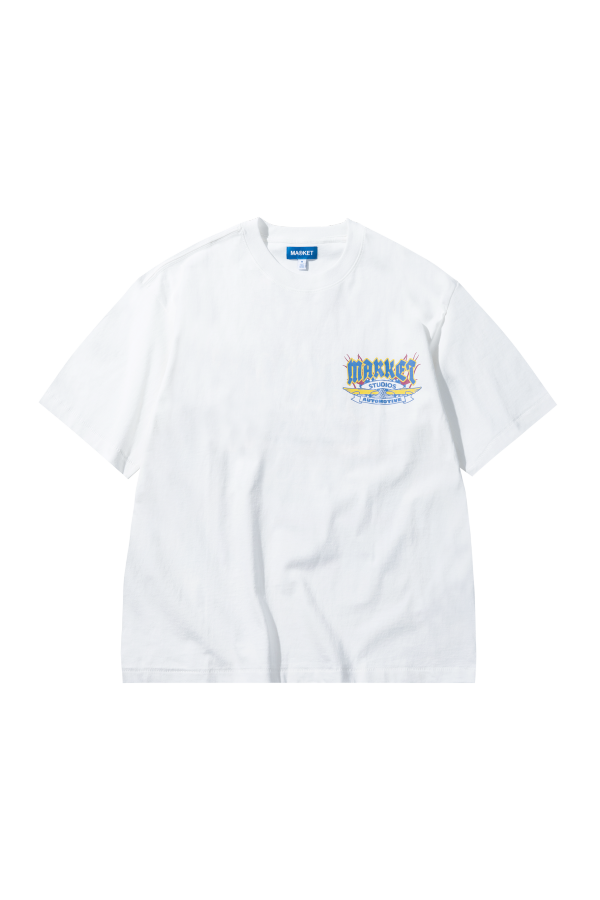 MARKET V12 T-Shirt - Unbleached Cotton