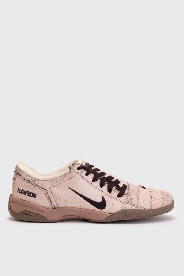 Nike Total 90 Premium Soccer Cleats - Pearl White/Shadow Brown-Pearl White