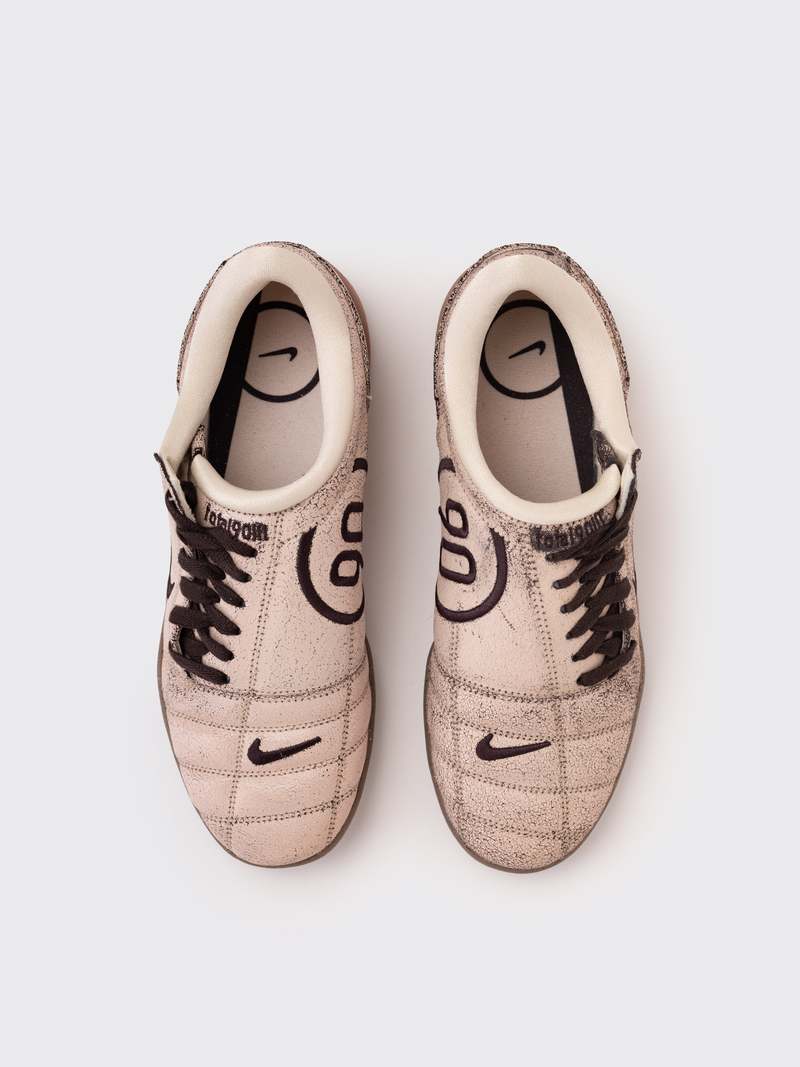 Nike Total 90 Premium Soccer Cleats - Pearl White/Shadow Brown-Pearl White